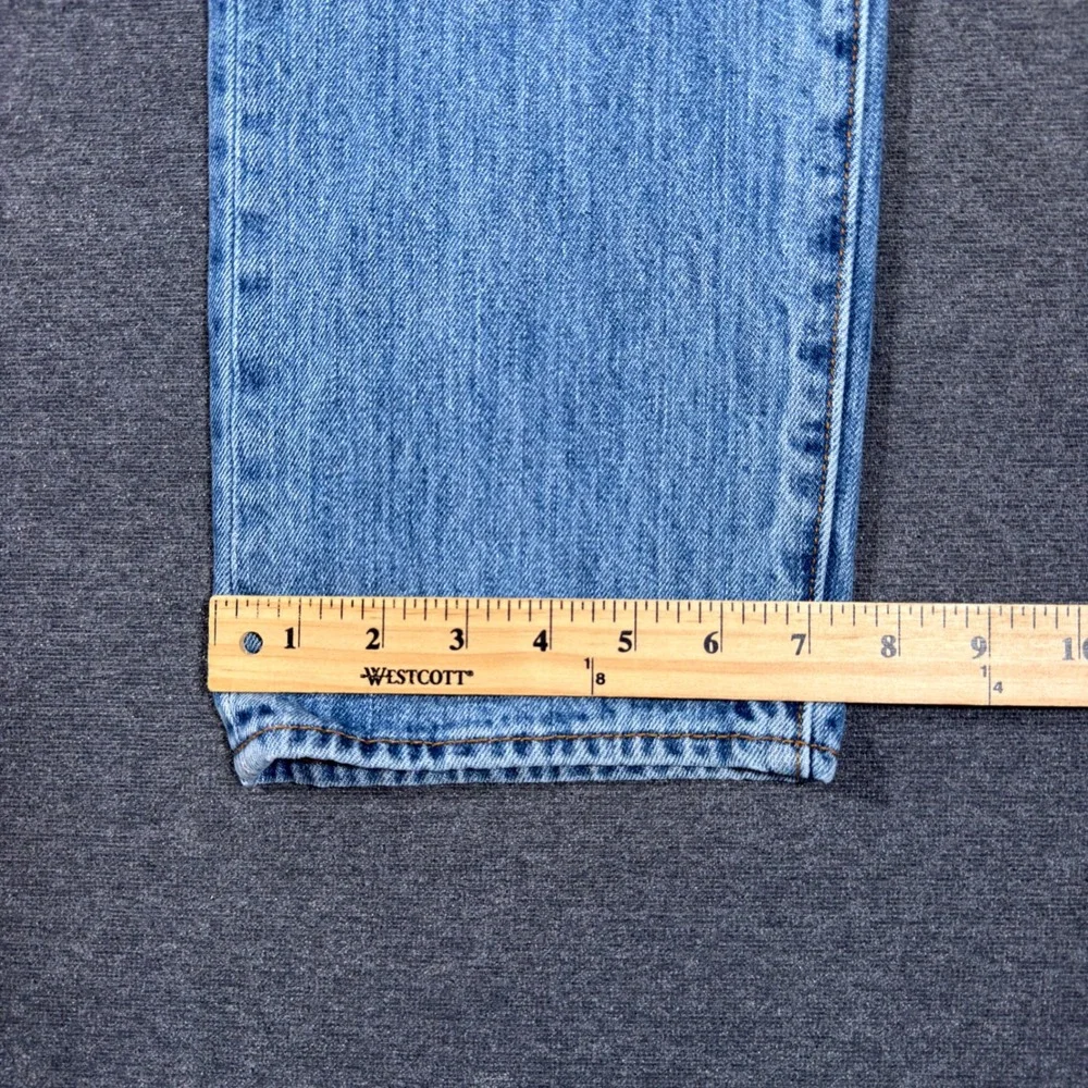 Levi's 501 Original Fit Jeans Men 31x32 Blue Straight Leg Button Fly Denim